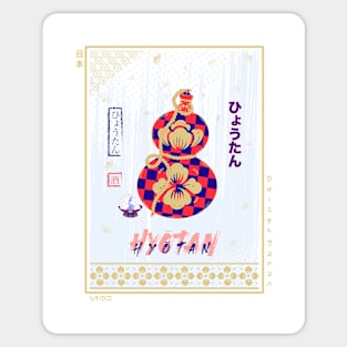 Hyotan ukiyo-e Sticker